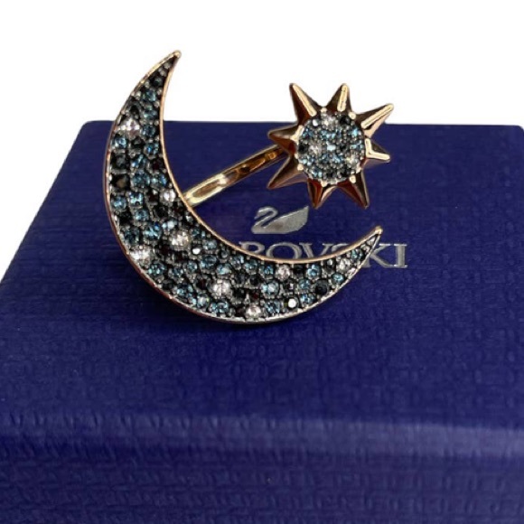 Swarovski moon ring - Picture 2 of 5